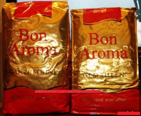 Кофе Bon Aroma - молотый и в зернах 