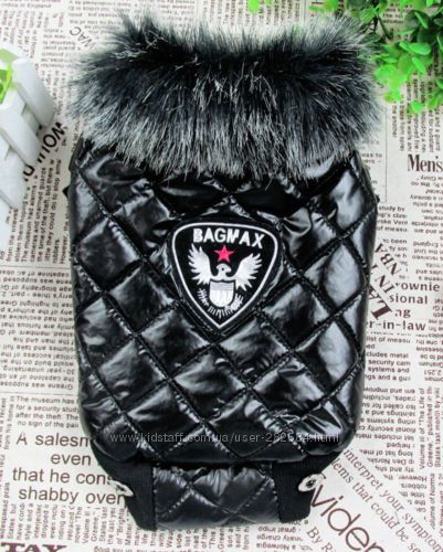 Бегмакс Непромокаемая на синтепоне курточка для собак котов одежда
