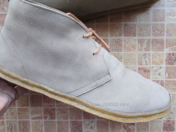 ботинки мужские замшевые J shoes кожа длина по стельке 28.5 cм