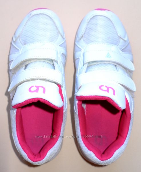 Белые Кроссовки  CentrShoes  для девочки, 34-35 разм. 