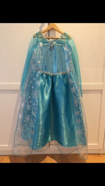 платье Эльзы и аксессуары