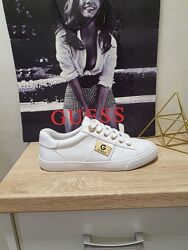 Оригинальные белые кеды кроссовки Guess 35.5-36 размера