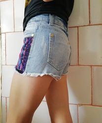 Джинсові шорти середня посадка denim co