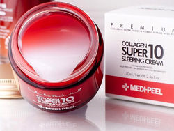 Омолаживающий ночной крем для лица с коллагеном MEDI-PEEL Collagen Super 10