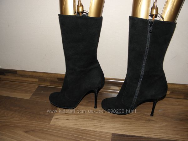 Саоги LE SILLA  Италия, натуральный замш внутри натуральная кожа, р. 37